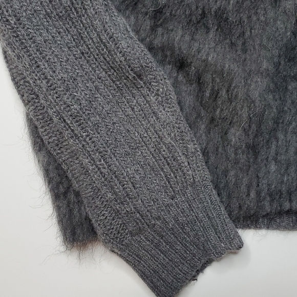 MaxMara Large Angora Mohair Front Sweater - Picture 2 of 7